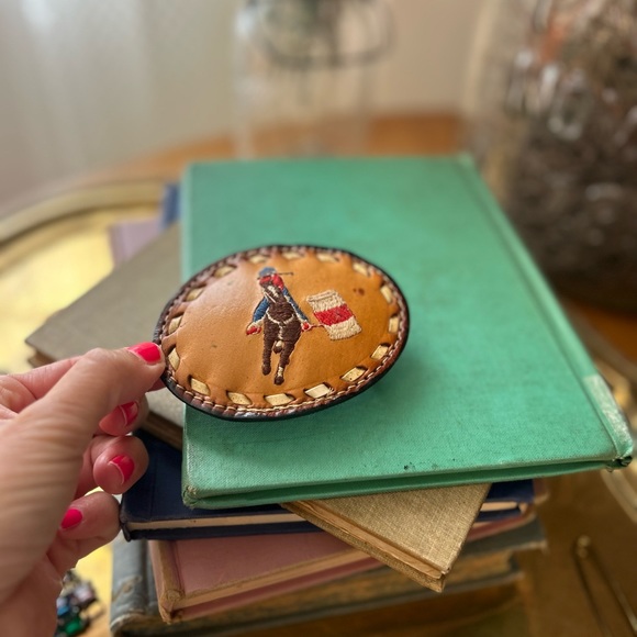 Vintage Barrel Racing Buckle - Picture 3 of 7